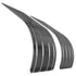 034-01320 by FLEET ENGINEERS - Half Tandem Fender Kit - 57 in. Ribbed, 18 Gauge Stainless Steel, 47.62 lbs, 22-24 in. Wheel