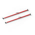 080-01002-2 by FLEET ENGINEERS - SL-30 Cargo Bar, 84-114, Articulating Feet, Red, Pack of 2