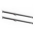 080-01007-2 by FLEET ENGINEERS - SL-30 Cargo Bar, 84-114, Articulating Feet, Black, Pack of 2