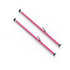 080-01014-2 by FLEET ENGINEERS - SL-30 Cargo Bar, 84-114, Fixed Feet, Pink, Pack of 2