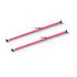 080-01014-2 by FLEET ENGINEERS - SL-30 Cargo Bar, 84-114, Fixed Feet, Pink, Pack of 2