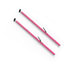 080-01022-2 by FLEET ENGINEERS - SL-30 Cargo Bar, 84-114, Articulating and F-track Ends, Pink, Pack of 2