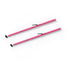 080-01022-2 by FLEET ENGINEERS - SL-30 Cargo Bar, 84-114, Articulating and F-track Ends, Pink, Pack of 2