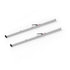 080-01024-2 by FLEET ENGINEERS - SL-30 Cargo Bar, 84-114, Fixed and F-track Ends, Mill Aluminum, Pack of 2