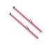 080-01030-2 by FLEET ENGINEERS - SL-30 Cargo Bar, 84-114, Fixed and F-track Ends, Pink, Pack of 2