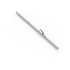 080-01032 by FLEET ENGINEERS - SL-30 Cargo Bar, 84-114, E-track Ends, Mill Aluminum