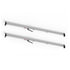 080-01048-2 by FLEET ENGINEERS - SL-30 Cargo Bar, 84-114, Articulating and Fixed Feet, Mill Aluminum, Pack of 2