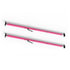 080-01054-2 by FLEET ENGINEERS - SL-30 Cargo Bar, 84-114, Articulating and Fixed Feet, Pink, Pack of 2