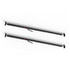 080-01055-2 by FLEET ENGINEERS - SL-30 Cargo Bar, 84-114, Articulating and Fixed Feet, Black, Pack of 2