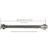 65-3005 by A-1 CARDONE - Driveshaft / Prop Shaft