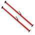 080-01074-2 by FLEET ENGINEERS - SL-20 Cargo Bar, 69-96, Articulating Feet, Red, Pack of 2