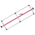 080-01206 by FLEET ENGINEERS - SL-30 Cargo Bar, 84-114, Articulating Feet, Attached 3 Crossmember Hoop, Pink