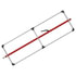 080-01234 by FLEET ENGINEERS - SL-30 Cargo Bar, 84-114, E-track Ends, Attached 3 Crossmember Hoop, Red