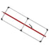 080-01234 by FLEET ENGINEERS - SL-30 Cargo Bar, 84-114, E-track Ends, Attached 3 Crossmember Hoop, Red