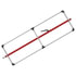 080-01242 by FLEET ENGINEERS - SL-30 Cargo Bar, 84-114, F-track Ends, Attached 3 Crossmember Hoop, Red