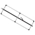 080-01247 by FLEET ENGINEERS - SL-30 Cargo Bar, 84-114, F-track Ends, Attached 3 Crossmember Hoop, Black