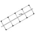 080-01332 by FLEET ENGINEERS - SL-30 Cargo Bar, 84-114, E-track Ends, Attached 5 Crossmember Hoop, Mill Aluminum