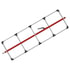 080-01334 by FLEET ENGINEERS - SL-30 Cargo Bar, 84-114, E-track Ends, Attached 5 Crossmember Hoop, Red