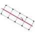 080-01338 by FLEET ENGINEERS - SL-30 Cargo Bar, 84-114, E-track Ends, Attached 5 Crossmember Hoop, Pink