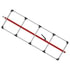 080-01342 by FLEET ENGINEERS - SL-30 Cargo Bar, 84-114, F-track Ends, Attached 5 Crossmember Hoop, Red