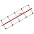 080-01342 by FLEET ENGINEERS - SL-30 Cargo Bar, 84-114, F-track Ends, Attached 5 Crossmember Hoop, Red