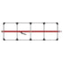 080-01342 by FLEET ENGINEERS - SL-30 Cargo Bar, 84-114, F-track Ends, Attached 5 Crossmember Hoop, Red