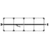 080-01355 by FLEET ENGINEERS - SL-30 Cargo Bar, 84-114, Articulating and Fixed Feet, Attached 5 Crossmember Hoop, Black