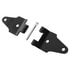 025E10071 by FLEET ENGINEERS - Center Hinge for 2 Rollers, Black E-Coat, Unassembled