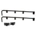 031-00102 by FLEET ENGINEERS - Mud Flap Bracket, 3/4 Straight Bar Type, Right Angle, Standard Mount, Pair