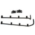 031-00103 by FLEET ENGINEERS - Mud Flap Bracket, 3/4 Straight Bar Type, 5 Offset, Standard Mount, Pair