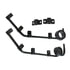 031-00104 by FLEET ENGINEERS - Mud Flap Bracket, 3/4 Shortie Bar Type, Triple Coil, Standard Mount, Pair