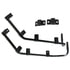 031-00106 by FLEET ENGINEERS - Mud Flap Bracket - 0.75" Shortie/Angled Bar, Standard Mount, 5" Offset