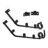 031-00110 by FLEET ENGINEERS - Mud Flap Bracket - 0.75 Bar, Shortie, Double Coil, Pair with Mounts