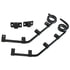 031-00110 by FLEET ENGINEERS - Mud Flap Bracket - 0.75 Bar, Shortie, Double Coil, Pair with Mounts