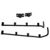 031-00129 by FLEET ENGINEERS - Mud Flap Bracket, 5/8 Straight Bar Type, 5 Offset, Standard Mount, Pair