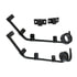 031-00133 by FLEET ENGINEERS - Mud Flap Bracket - 5/8 in. Bar, Shortie, Triple Coil, Standard Mount, Pair