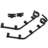 031-00136 by FLEET ENGINEERS - Mud Flap Bracket - 0.63 in. Bar, Shortie Bar, Double Coil, Pair, Standard Mount