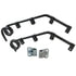 031-00146 by FLEET ENGINEERS - Mud Flap Bracket, 5/8 Shortie Bar Type, Double Coil, End Mount, Pair