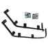 031-00159 by FLEET ENGINEERS - Mud Flap Bracket, 5/8 Shortie Bar Type, 5 Offset, End Mount, Pair