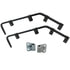 031-00155 by FLEET ENGINEERS - Mud Flap Bracket, 5/8 Shortie Bar Type, Right Angle, End Mount, Pair