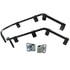 031-00159 by FLEET ENGINEERS - Mud Flap Bracket, 5/8 Shortie Bar Type, 5 Offset, End Mount, Pair