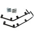 031-00159 by FLEET ENGINEERS - Mud Flap Bracket, 5/8 Shortie Bar Type, 5 Offset, End Mount, Pair