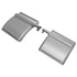 031-00471 by FLEET ENGINEERS - Paddle Mount Classic PMCL-24 Low Mount, Stainless Steel, Pair