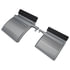 031-00472 by FLEET ENGINEERS - Paddle Mount Classic PMCL-24 Low Mount with Black Top Flaps, Stainless Steel, Pair