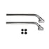 031-00886 by FLEET ENGINEERS - Fender Bracket - Stainless Steel, 30.25 in. Length, End Mount, Packaged Set