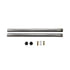 031-01610 by FLEET ENGINEERS - Post Style Round End Mount, 2 Bracket Set, Stainless Steel, 32.50