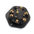 38360 by TRAMEC SLOAN - 7-Way Receptacle with Stacking Studs, Solid Pin