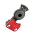 FS6201E by TRAMEC SLOAN - Standard Air Brake Gladhand - Emergency, Anodized, Gray Poly Seal