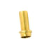 984-6WC by TRAMEC SLOAN - Brass Push-In Tube Support, 3/8, Carton Pack