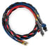 BR455144MAXXSETW by TRAMEC SLOAN - 3/8 RED &  BLUE HOSES, 12', MAXXGRIP GLADHANDS HOSE ASSEMBLY WRAPPED SET